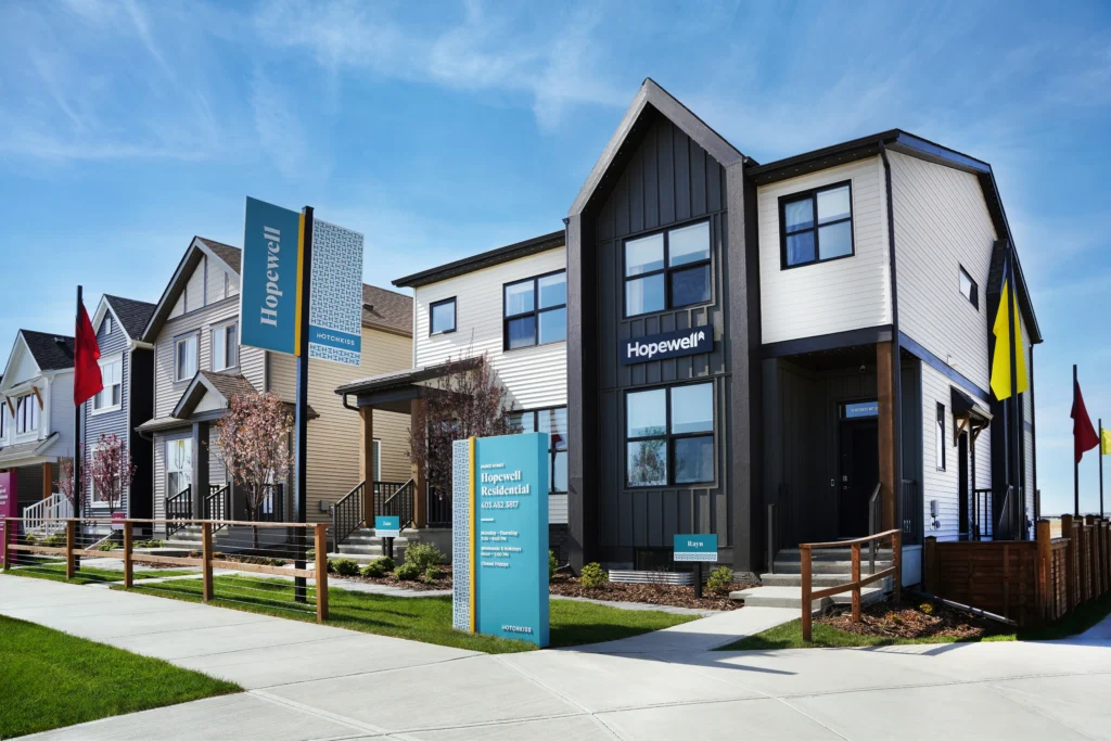 Duplex showhomes in Hotchkiss